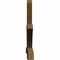 Ekena Millwork Davenport Rough Sawn Timber Gable Bracket, Western Red Cedar, 72"W x 45"H x 4"D x 4"F, 15/12 Pitch GBW072X45X0404DAV00RWR - alternate 3